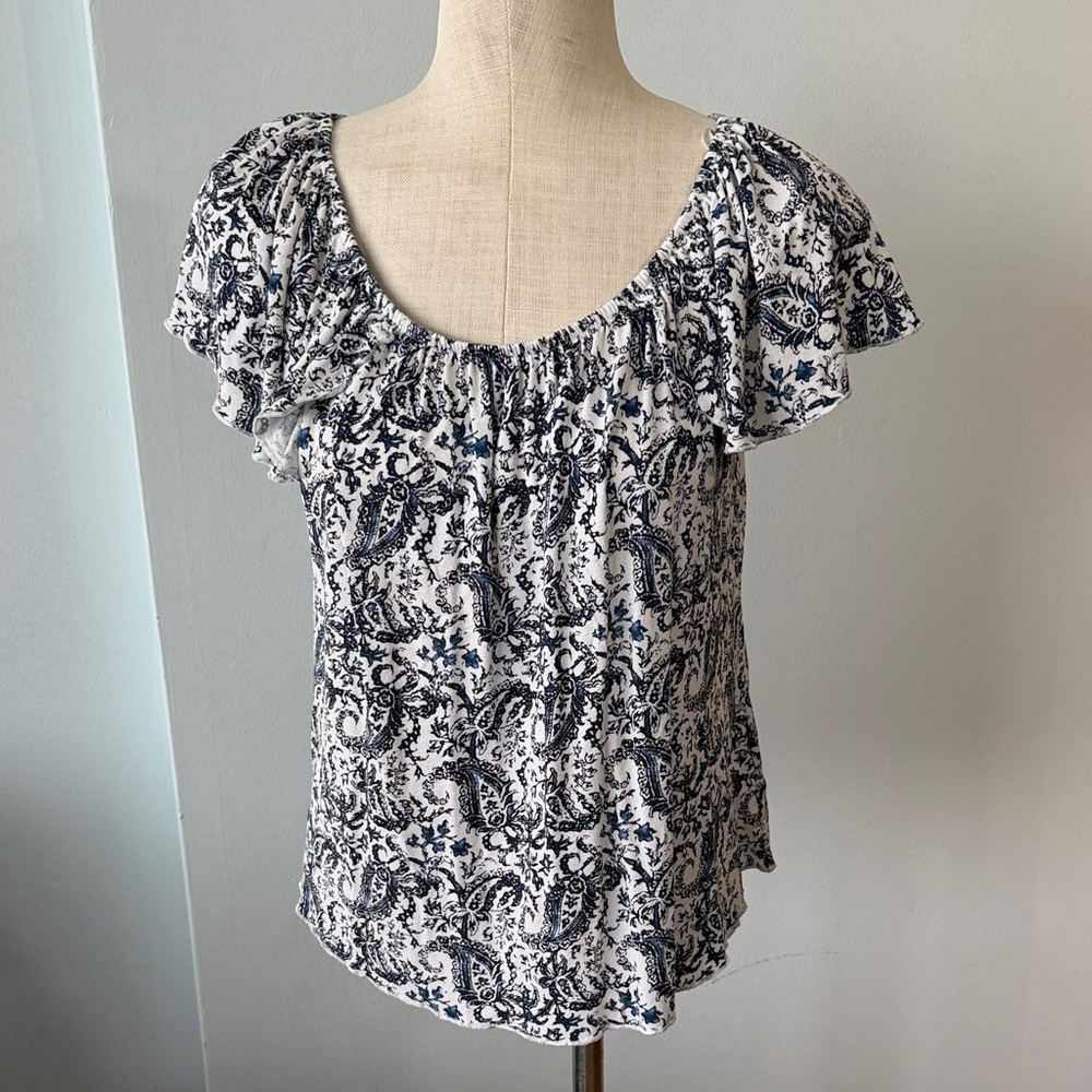 Kim & Cami Floral Print Top